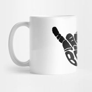 Bruh Shaka Hawaiian teen slang surf culture Hui Haole come and play ASL Mug